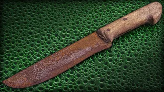 Rusty Knife, Simple Restoration ✅