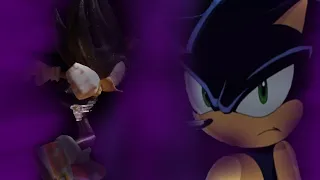 Dark Super Sonic custom action figure (Jakks Pacific)