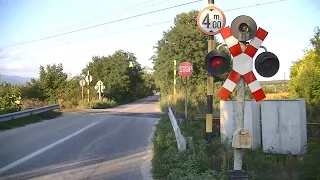Spoorwegovergang Curtişoara (RO) // Railroad crossing // Trecere la nivel