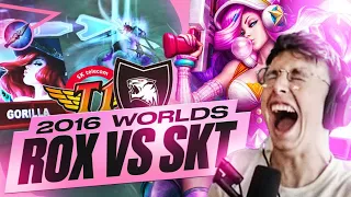 SKT VS ROX 2016 WORLDS - ONE OF THE BEST SERIES EVER - REWATCH - CAEDREL