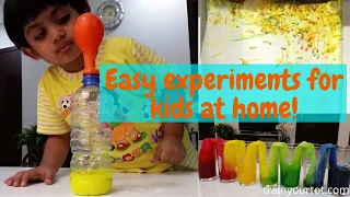 Easy experiments for kids at home - Malayalam