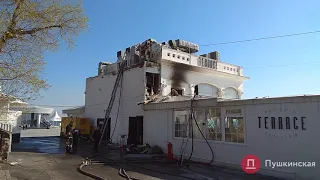 В ресторане «Terrace. Sea view» в Одессе произошел пожар