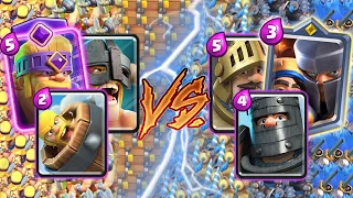 BARBARIANS TEAM Vs PRINCE TEAM - Clash Royale Battle