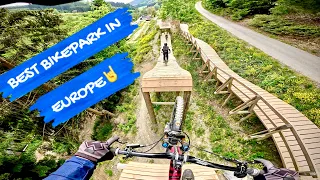 BEST BIKEPARK IN EUROPE AND FIRST DAY ON MY NEW BIKE 🔥