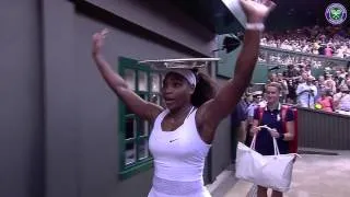 Nice hat, Serena