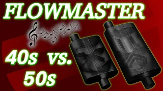 FlowMaster 40 vs 50 delta flow on a Fox Body Mustang