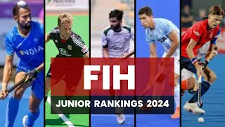 FIH Hockey Junior Rankings 2024 | Hockey Latest Rankings.