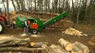 Profi-Holzspalter SplitMaster 35 für Kurzholz. 18 Scheite pro Arbeitsgang | POSCH Leibnitz