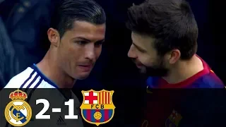 Real Madrid vs FC Barcelona 2-1 All Goals and Highlights with English Commentary 2012-13 HD 1080i