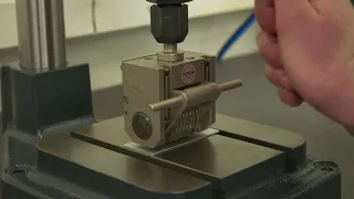 Serial Number Marking with Impact Press and Auto Numbering Head
