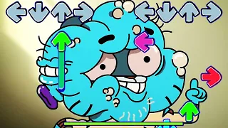 Friday Night Funkin be like in Gumball