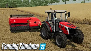 FS22 Compact Tractor And Small Baler Farming Simulator 22 Mods