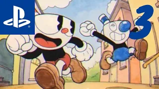 Cuphead Ilha Tinteiro III Completo Rumo 100% No PS4