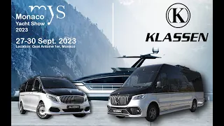 Sondermodell V-Klasse 2023 - Mercedes-Benz EDITION 2023 - Monaco Yacht Show - Luxury VIP Cars