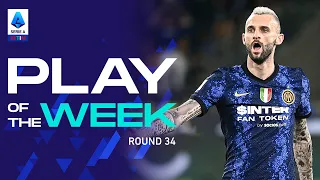 Brozovic doubles Inter’s lead with a stunner | Play of the week | Inter - Roma | Serie A 2021/22