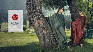 Stella | Belliza Designer Studio | Pure Pashmina Suit | Pashmina | Winter Collection 2021