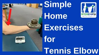 Simple Home Exercises for Tennis Elbow