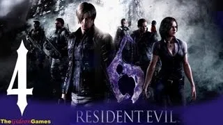 Прохождение Resident Evil 6: Леон - Часть 4 (Жиртрест)