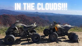 REACHING The HIGHEST Point of Hatfield McCoy On SPORT QUADS (EXTREMLY ROUGH TERRAIN)