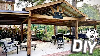 🔵 Outdoor Kitchen Build | Build Your Own Outdoor BBQ Kitchen Pavillion | Teach a Man to Fish