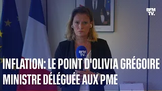 Inflation, baisse des prix de 5000 produits... Le point d'Olivia Grégoire, ministre déléguée aux PME