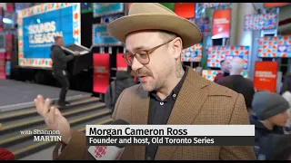 Old Toronto's Morgan on CBC's Sounds of the Season