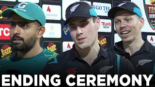 Ending Ceremony | Pakistan vs New Zealand | 4th T20I 2024 | PCB | M2E2A