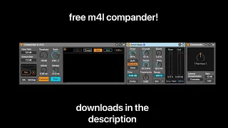Free Max For Live Device: COMPANDER!