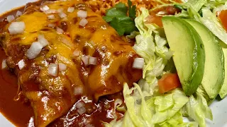 The Best Beef Enchiladas recipe!!! Step by Step!! Restaurant quality.. So delicious 🤤