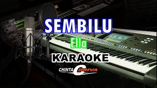 karaoke sembilu ella NADA CEWEK RENDAH-chinta