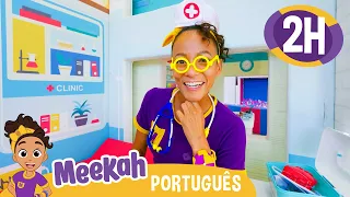 A Clínica da Doutora Meekah! | 2 HORAS DA MEEKAH BRASIL! | Vídeos Educativos para Crianças