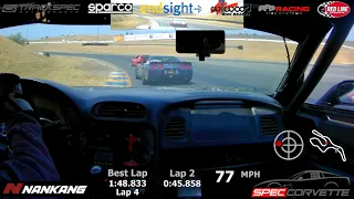 Spec Corvette @ Sonoma Raceway, Race 4 8/8/21