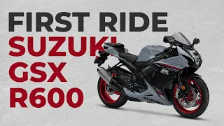 FIRST RIDE! | 2023 SUZUKI GSX R600 REVIEW | PLENTY OF POWER | 2GK-MOTO