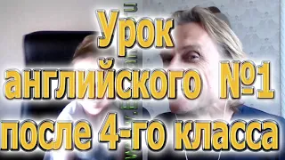 Школа английского онлайн - Урок №1 по скайпу. Начало дистанционного обучения английскому языку.