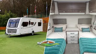 Elddis Affinity 574 2022 Caravan Model - 360 Exterior & Interior Demonstration Video