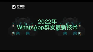 WhatsApp官方api群发系统日发10万WS群发引流软件WhatsApp API群发软件2022WS群发不封号软件