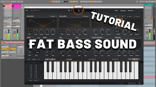 Fat bass sound with Arturia MiniFreak V (TUTORIAL)