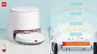 New Xiaomi Mijia Self-Cleaning Robot Vacuum Mop MJSTP Vibration Wiping LDS Laser.