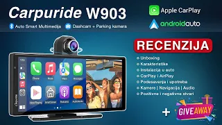 Carpuride W903 Auto Multimedija | CarPlay & Android Auto | RECENZIJA + GIVEAWAY