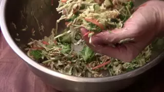 How To Make Asian Cole Slaw Salad