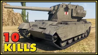 FV4004 Conway - 10 Kills - 1 VS 4 - World of Tanks Gameplay