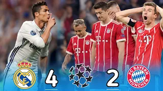 مباراة● ريال مدريد 4-2 وبايرن ميونخ دوري أبطال أوروبا [2017]  💥 جنون روؤف خليف 1080!