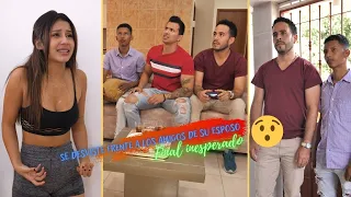 Se desviste frente a los amigos de su novio para darle una lección