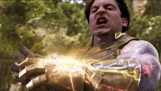 Bully Maguire collects the Mind stone and snaps