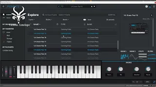Arturia Pigments & Analog Lab Presets - Green Pads - Vicious Antelope - Presets walkthrough