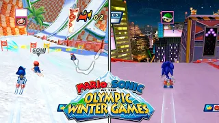 Mario & Sonic at the Olympic Winter Games - All Dream Events [Dolphin Emulator]