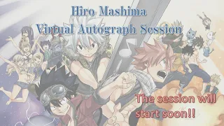 Mashima Session de dédicaces internationale du 17 octobre 2020 sous-titrée en français