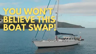 BOAT SWAP⛵️͍: YOU WON’T BELIEVE THE DEAL THEY MADE ON THIS BLUE WATER CRUISER!