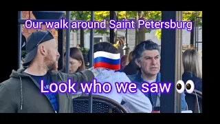 Our walk in Saint Petersburg. Наша прогулка по Санкт-Петербургу