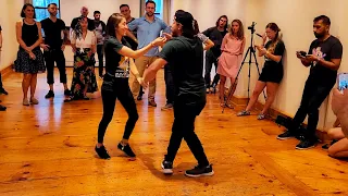 Forro Turns Dance Demonstration - Sorel Soares & Patricia Farias (Forró New York Weekend 2021)